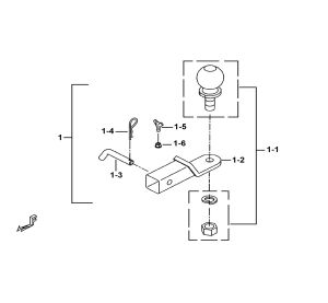 TRAILER HITCH ASSY.(OPTION)