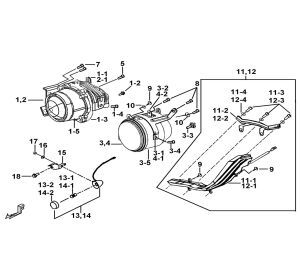 HEAD LAMP ASSY.
