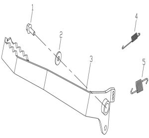 PEDAL, BRAKE