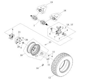 FRONT WHEEL