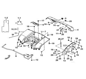 REAR BODY COVER