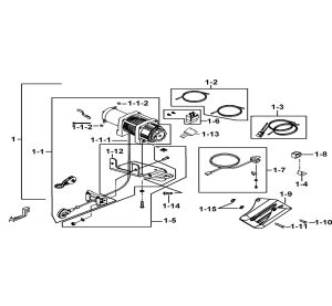 WINCH ASSY.(FOR COME UP)(OPTION)