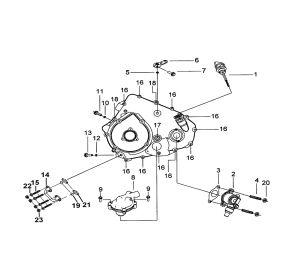 L CRANK CASE COVER(2)