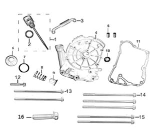 RIGHT CRANKCASE COVER
