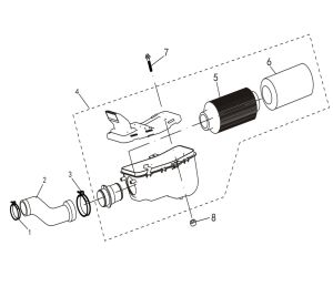 AIR CLEANER (EFI T3)