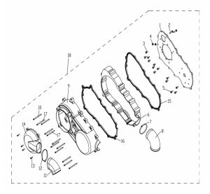 CVT COVER ASSY Ver.24