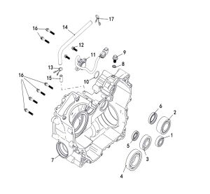 RIGHT CRANKCASE