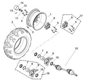 WHEEL FRONT RH SIDE Ver.24