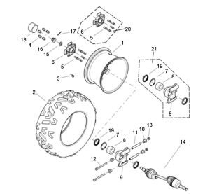 WHEEL REAR RH SIDE Ver.24