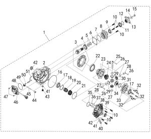 FRONT AXLE ASSY