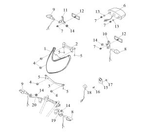 FRONT/TAIL LIGHT (400cc)