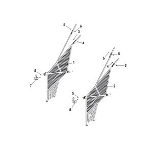 BODY, SIDE NETS