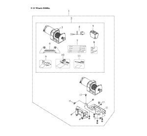 WINCH-2000lbs