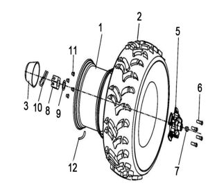 WHEEL REAR