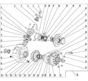 REAR DIFF GEAR-BOX