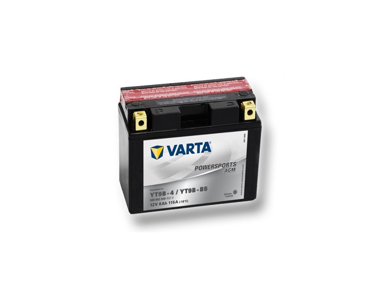 Varta 12V/8Ah - moto LF (YT9B-4/YT9B-BS)