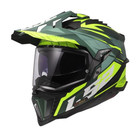 LS2 MX701 EXPLORER SPIRE GREEN H-VIS YELLOW-06 XS