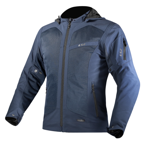 LS2 BOLTON AIR LADY JACKET DARK BLUE S