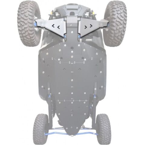 XRW FRONT A-ARM GUARDS ALUM - RZR PRO XP