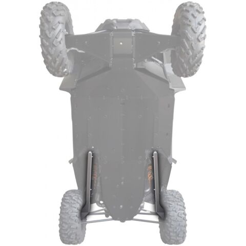 XRW REAR TRAILING ARM GUARDS ALU - POLARIS RZR 1000XP 2024