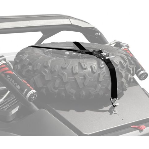 XRW SPARE TIRE Y-STRAP BLACK - SEGWAY VILLAIN SX10 (2024+)