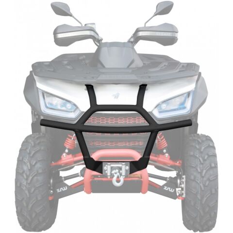 XRW FRONT BUMPER ALU SX1 BLACK - SEGWAY SNARLER AT6 S/L (2023+)