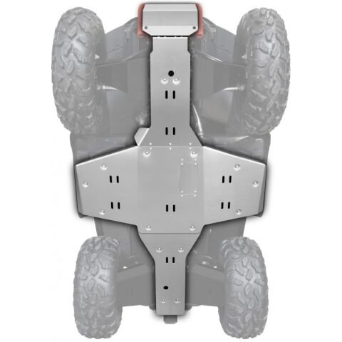XRW SKID PLATES KIT ALU 4mm - SEGWAY SNARLER AT5 S