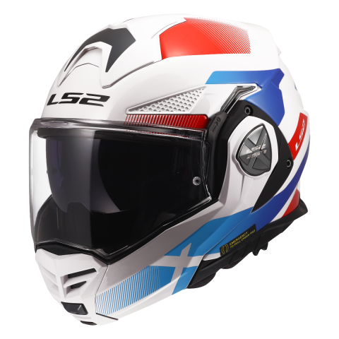 LS2 FF901 ADVANT X NOVA WHITE BLUE RED-06 S