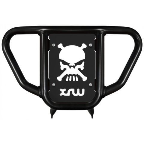 XRW FRONT BUMPER XR9 BLACK PHD YELLOW - YAMAHA YFZ 450R