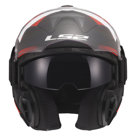 LS2 FF901 ADVANT X NOVA BLACK RED-06 M