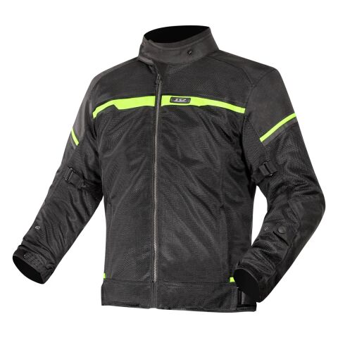 LS2 RIVA MAN JACKET BLACK NEON YELLOW L