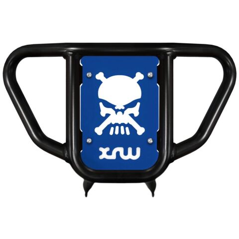 XRW FRONT BUMPER XR9 BLACK PHD BLUE - YAMAHA YFM 700R