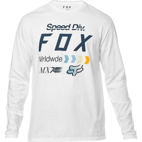 FOX Murc Ls Tee, Optic White, LFS