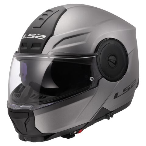 LS2 FF902 SCOPE II SOLID MATT TITANIUM-06 L