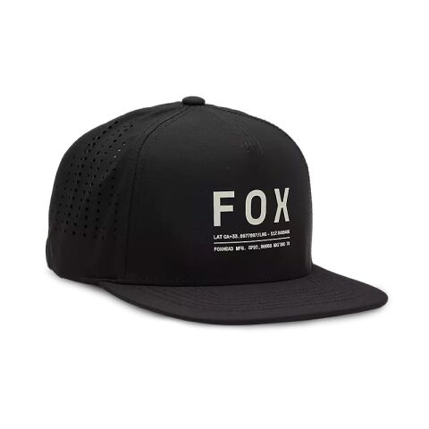 FOX Non Stop Tech Snapback Hat - OS, Black