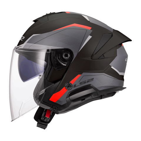 LS2 OF618 VERSO II AIR BLACK RED