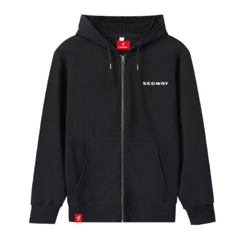 Segway Black zipper hoodie 2XL