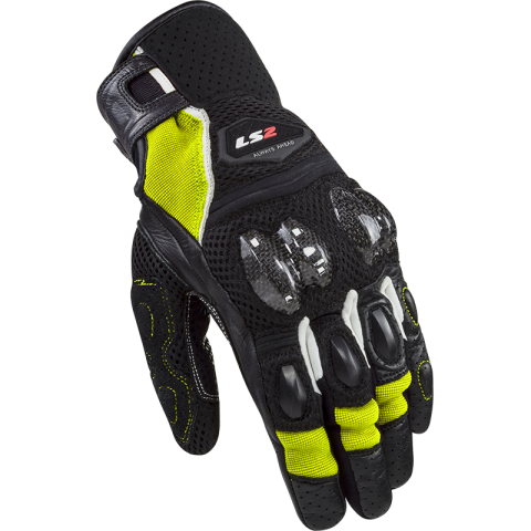 LS2 SPARK 2 AIR MAN GLOVES BLACK H-V YELLOW XXL
