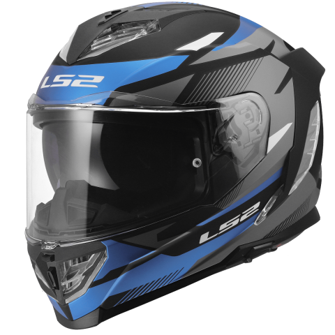 LS2 FF818 STORM III KOMAI BLACK BLUE XXL