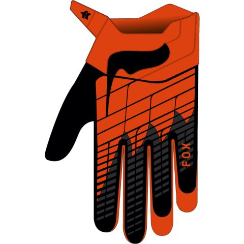 FOX 360 Glove - M, Fluo Orange MX24