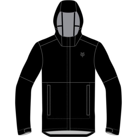 FOX Ranger O.R. Packable Rain Jacket - 2X, Black