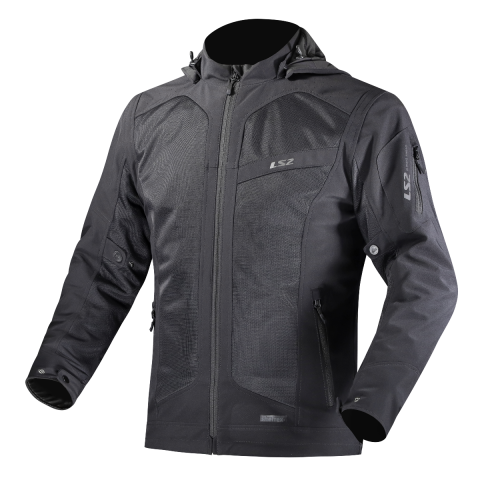 LS2 BOLTON AIR MAN JACKET BLACK 3XL