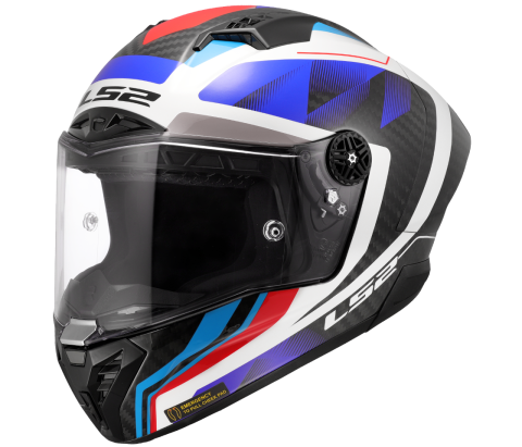 LS2 FF805 THUNDER GP AERO RAUTE BLUE RED-06 M