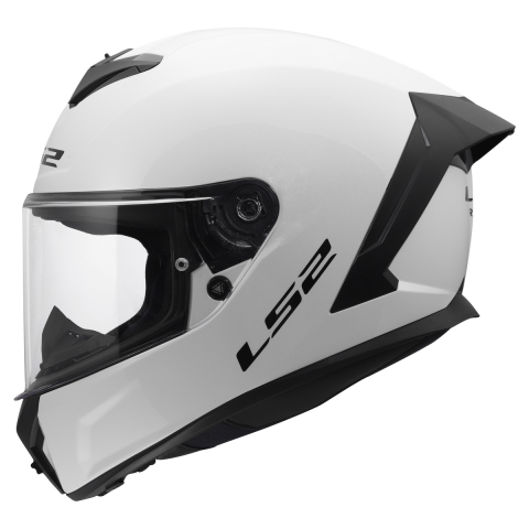 LS2 FF820 RAPID III SOLID GLOSS WHITE XL