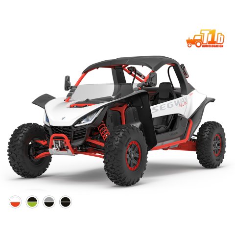 Segway Villain SX10 X diff, T1b, White/Red