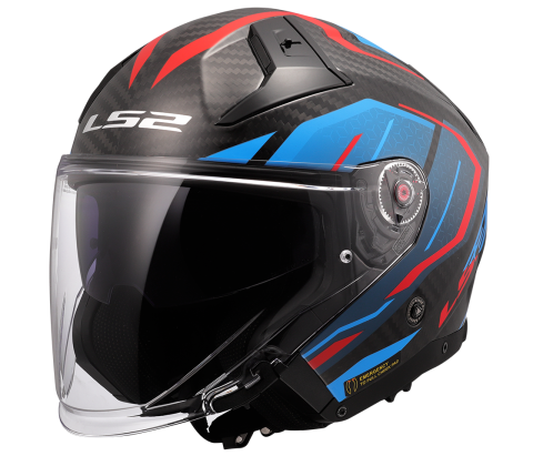 LS2 OF603 INFINITY II C URUS BLUE RED-06 M