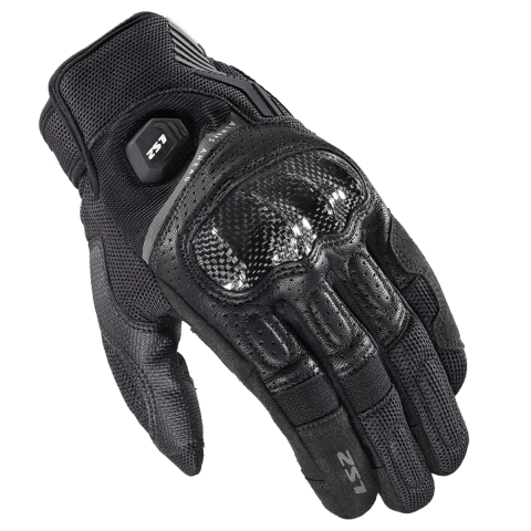 LS2 ATOM MAN GLOVES BLACK