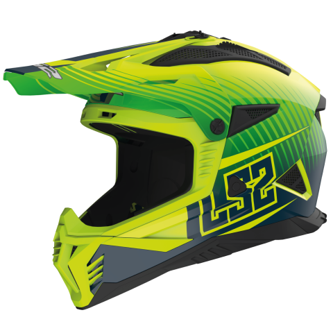 LS2 MX708 FAST II DUCK M.H-V GREEN H-V YELL.-06 XL
