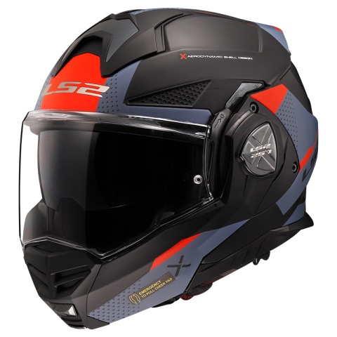 LS2 FF901 ADVANT X OBLIVION M.BLACK BLUE-06 L