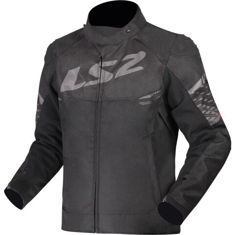 LS2 APEX MAN JACKET BLACK DARK GREY XL